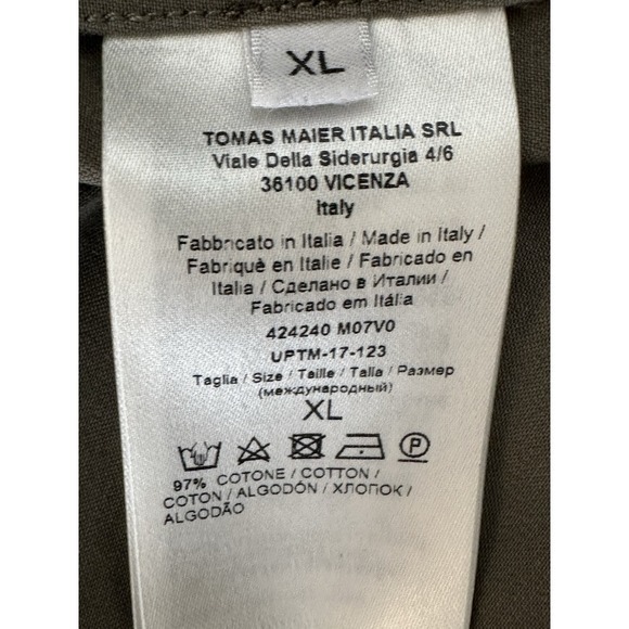 Tomas Maier Italy Camo‎ Jacket Shacket Button Down Mens XL - Picture 12 of 13